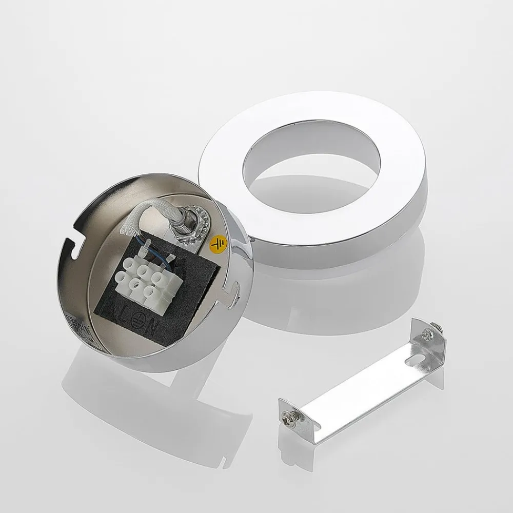 ELC Spotlights > Tioklia LED-spot, krom, 1 lyskilde