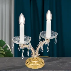 ORION Bordlamper > Elegant TJURA bordlampe med krystaller