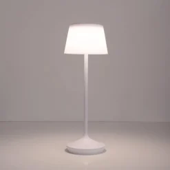 Näve Solcellelamper > Emmi LED-bordlampe, solcelle, CCT, opladelig, hvid