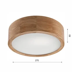 Envostar Loftlamper > Caspian loftlampe, Ø 27 cm, IP54, eg