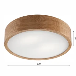 Envostar Loftlamper > Caspian loftlampe, Ø 37 cm, IP54, eg