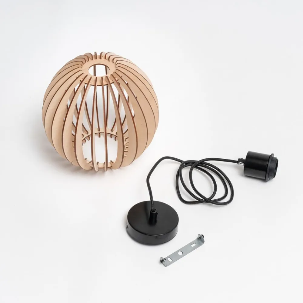 Envostar Bæredygtige Lamper|Gang > Clay hængelampe birkeplywood Ø 23 cm