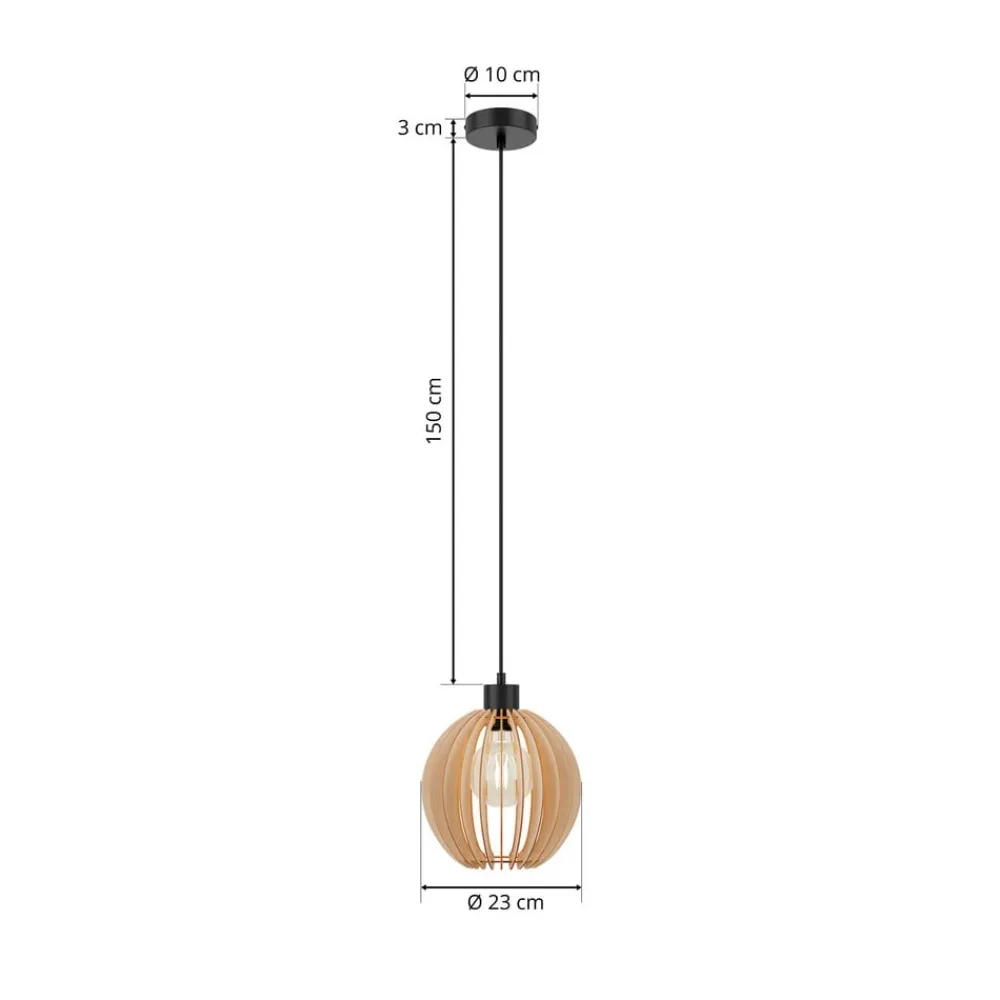 Envostar Bæredygtige Lamper|Gang > Clay hængelampe birkeplywood Ø 23 cm
