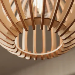 Envostar Bæredygtige Lamper|Gang > Clay pendellampe birkeplywood 3 lyskilder