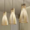 Bæredygtige Lamper|Pendellamper ^ Envostar Furn pendel, birkekrydsfiner, 3fl