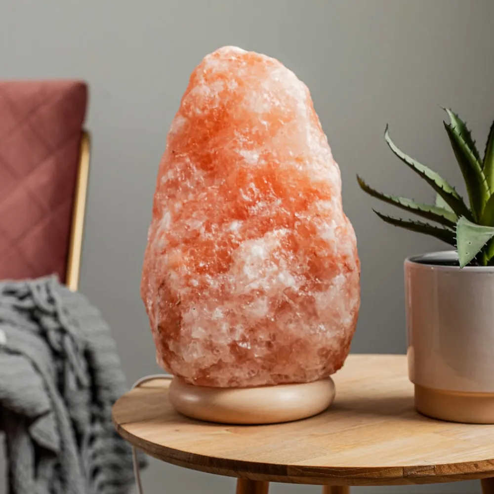 Envostar Dekorationsbelysning|Bordlamper > Harmony saltlampe naturlig base 26-30cm
