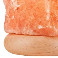 Dekorationsbelysning ^ Envostar Harmony saltlampe naturlig base 19-23cm