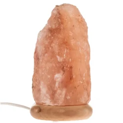 Dekorationsbelysning ^ Envostar Harmony saltlampe naturlig base 19-23cm