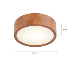 Envostar Loftlamper > Kerio loftlampe Ø 27 cm fyr rustik