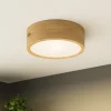 Envostar Gang|Loftlamper > Kerio loftlampe, Ø 27 cm, naturrøget eg
