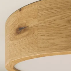 Envostar Gang|Loftlamper > Kerio loftlampe, Ø 27 cm, naturrøget eg