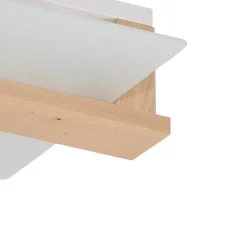 Loftlamper|Loftlamper ^ Envostar Peach Puff loftlampe med glas, træ