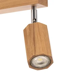 Envostar Spotlights > Peach Puff loftspot træ oktagon 6 lk