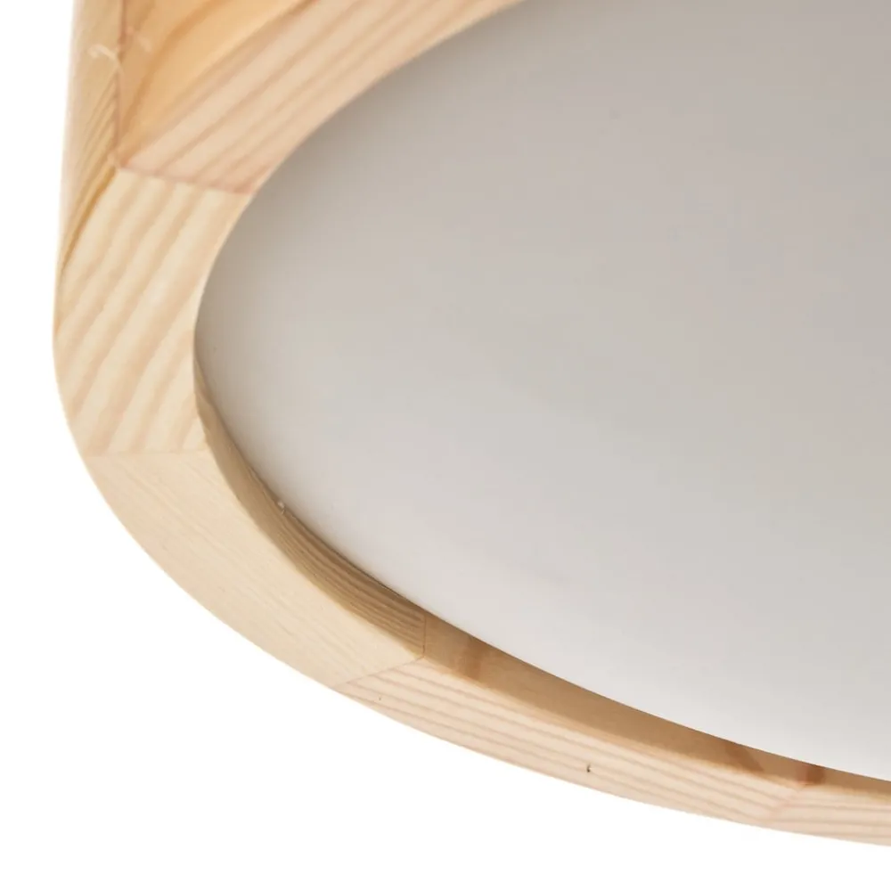 Envostar Gang|Loftlamper > Zeus loftlampe i træ, fyr, Ø27cm