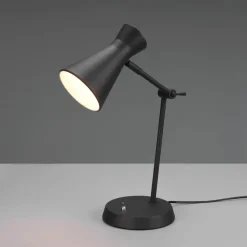 Arbejdsrum/Kontor ^ Reality Leuchten Enzo skrivebordslampe, sort, 1 lyskilde