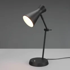Arbejdsrum/Kontor ^ Reality Leuchten Enzo skrivebordslampe, sort, 1 lyskilde