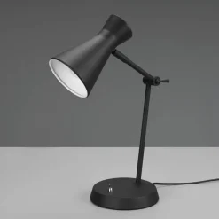 Arbejdsrum/Kontor ^ Reality Leuchten Enzo skrivebordslampe, sort, 1 lyskilde