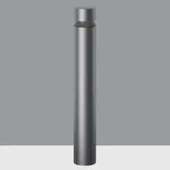 Gadebelysning ^ ERCO Castor gadelampe grafit 80 cm 360° 16 W 930