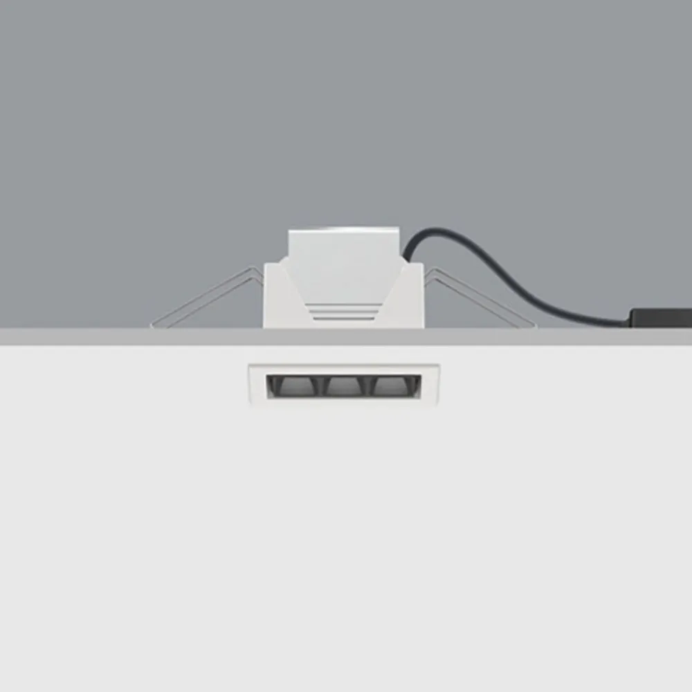 ERCO Skinnesystem > Compar wide flood dim hvid 12 cm 10 W 940