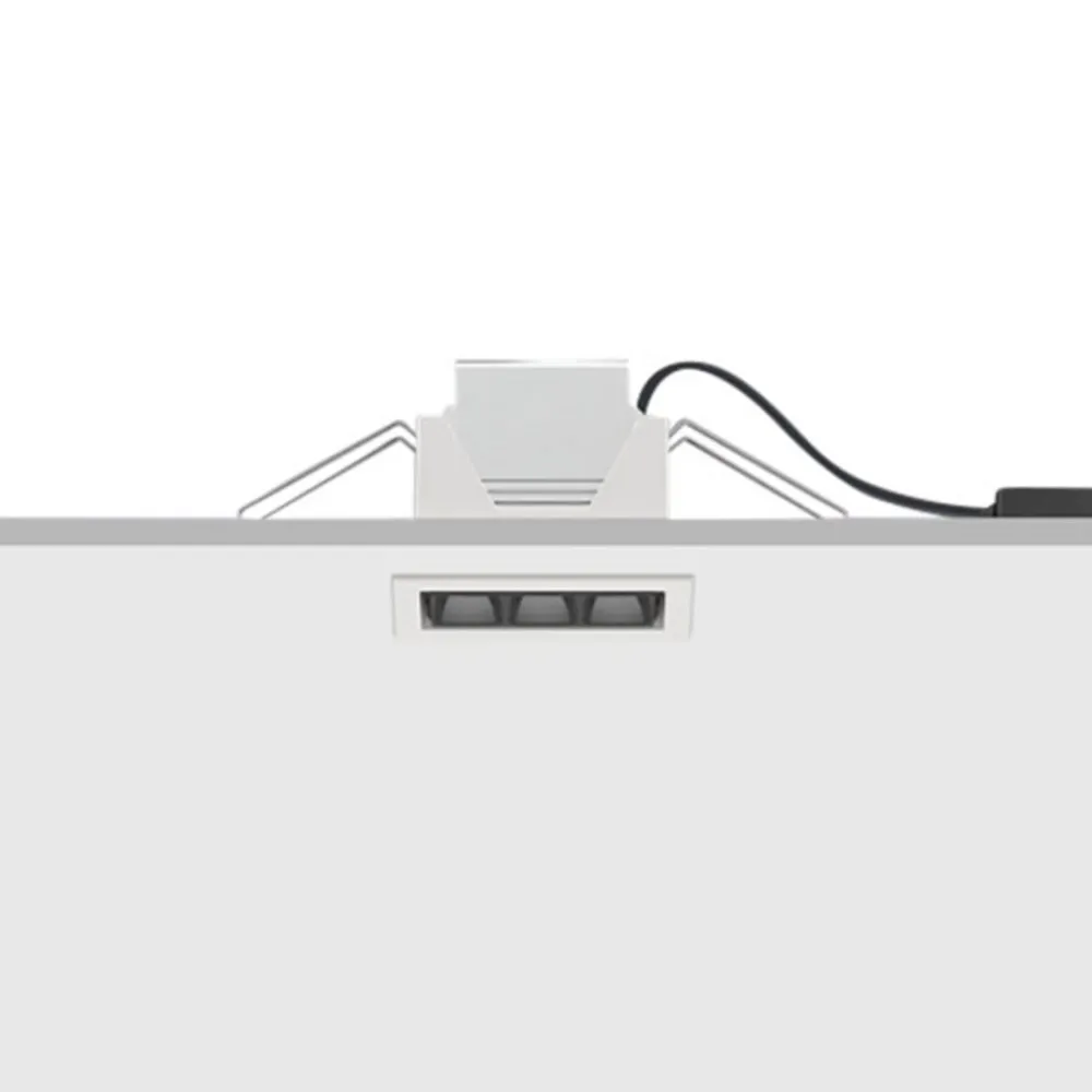 ERCO Skinnesystem > Compar wide flood dim hvid 12 cm 10 W 940