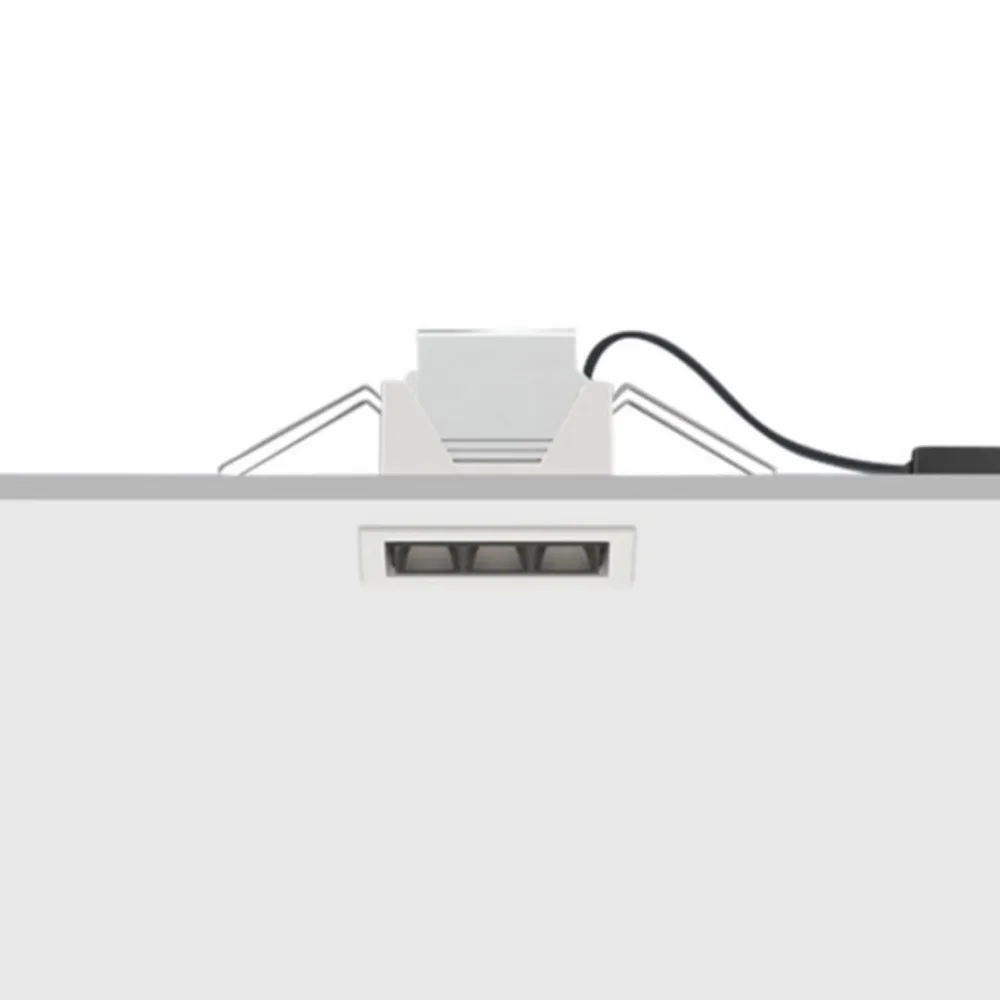 Skinnesystem ^ ERCO Compar wide flood hvid 12 cm 10 W 930