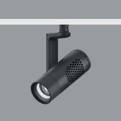 ERCO Skinnesystem > Eclipse S 48 V Casambi 12,4 W flood 930 sort