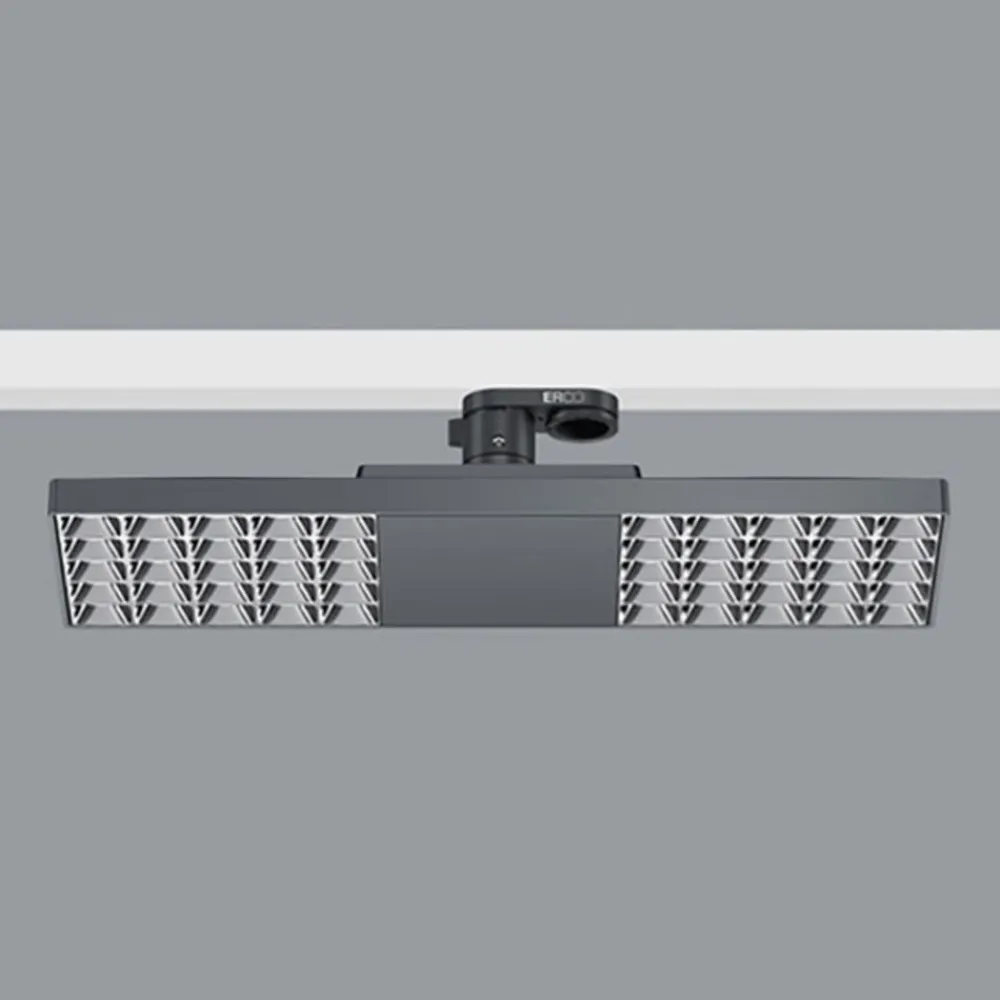 ERCO Skinnesystem > Jilly 230 V 15 W extra wide 840 sort/sølv