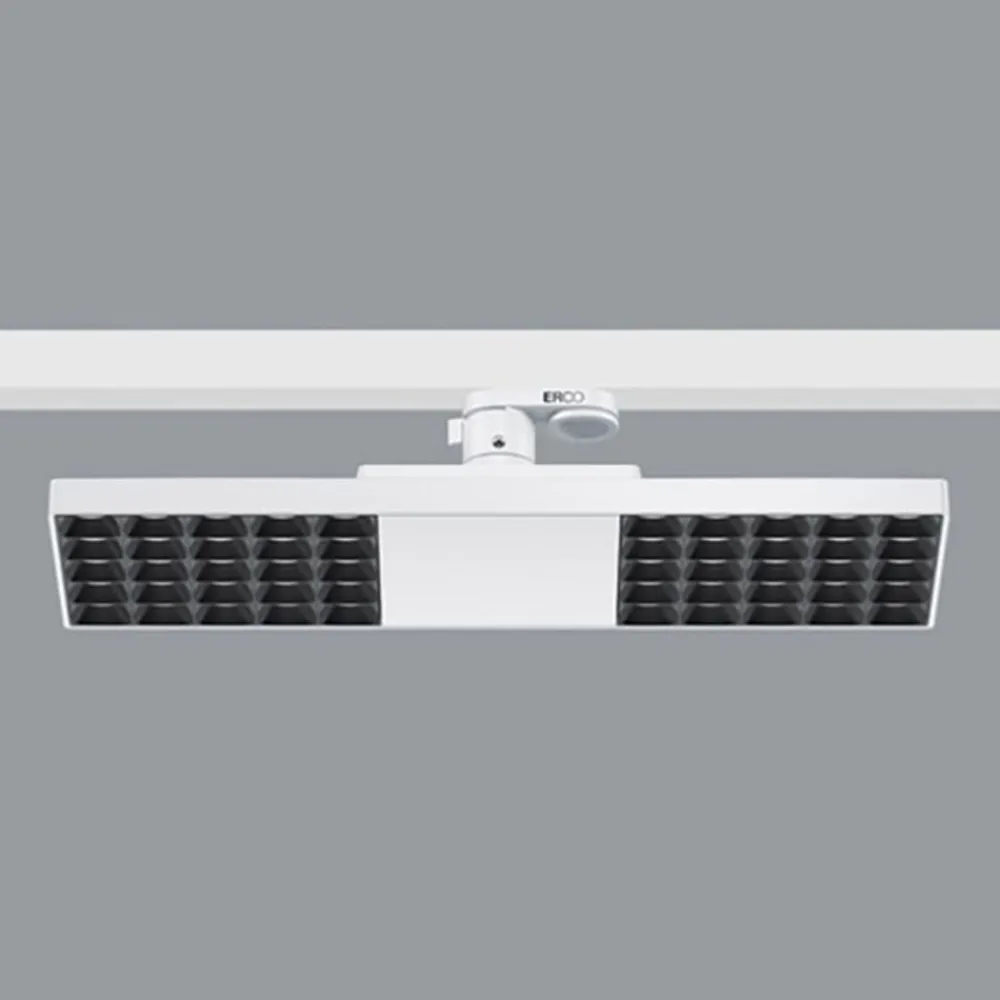 ERCO Skinnesystem > Jilly 230 V 15 W oval wide 840 hvid/sort