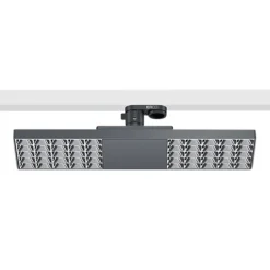Skinnesystem ^ ERCO Jilly 230 V 15 W oval wide 830 sort/sølv