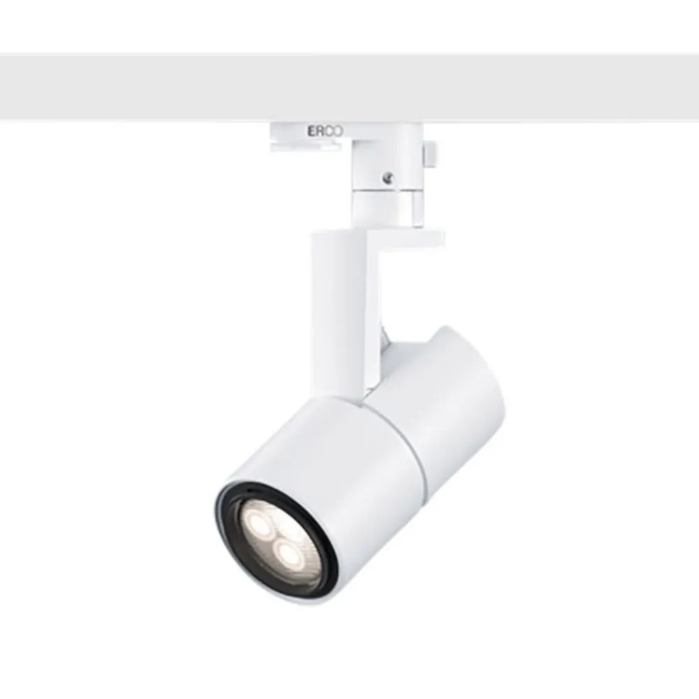 Skinnesystem ^ ERCO Parscan 230 V spot 6 W wallwash 930 hvid