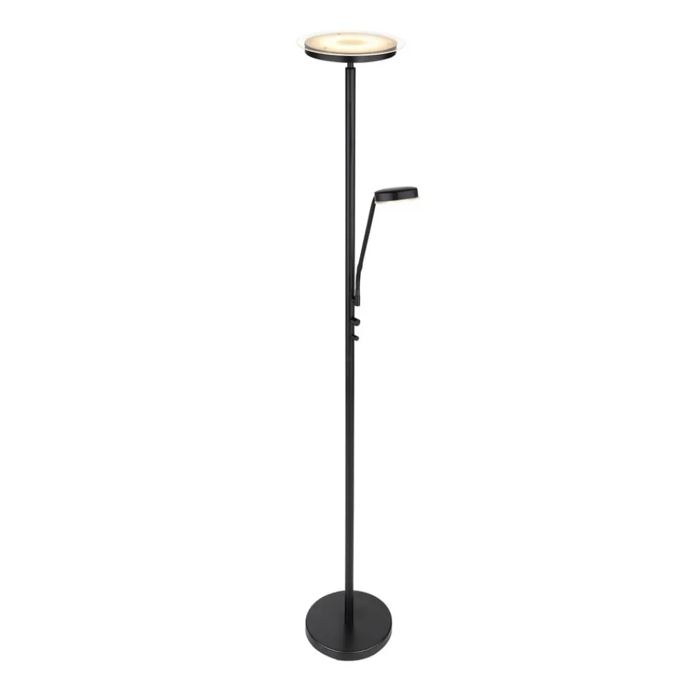 Globo Gulvlamper > Ernst LED-gulvlampe med flexarm, sort