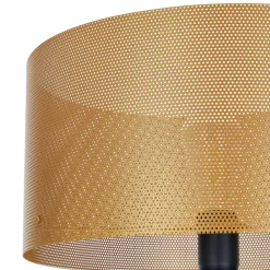 Euluna Gulvlamper > gulvlampe Zofia, guldfarvet