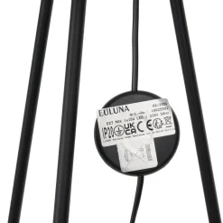 Euluna Gulvlamper > gulvlampe Zofia, guldfarvet