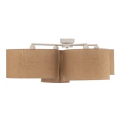 Euluna Loftlamper > Lodge loftlampe, 4 lyskilder, jute