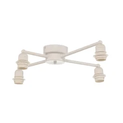Euluna Loftlamper > Lodge loftlampe, 4 lyskilder, jute