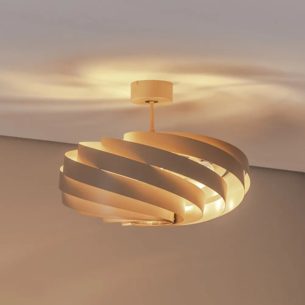 Euluna Loftlamper > loftlampe Vento, beige, Ø 60 cm