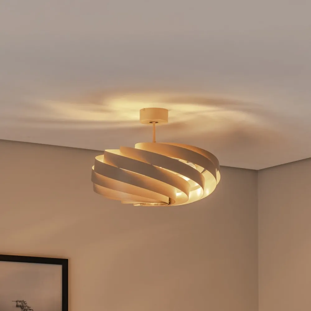 Euluna Loftlamper > loftlampe Vento, beige, Ø 60 cm