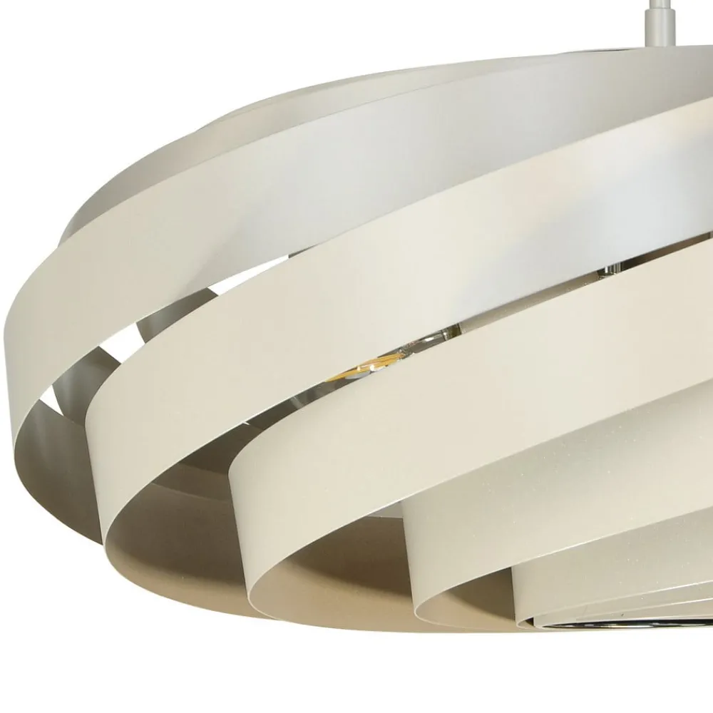 Euluna Loftlamper > loftlampe Vento, beige, Ø 60 cm
