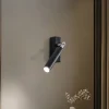 Euluna Væglamper > Nicanor vægspot, sort/krom