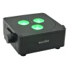 Steinigke Showtechnic Udendørs Loftlamper|Udendørs Spot > EUROLITE Batteri Flad Lampe 3 LED Spot 24W IP65