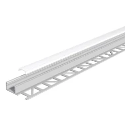 Led Strips ^ EVN APFL1 alu-fliseprofil, ensidet, 200cmx3,7cm
