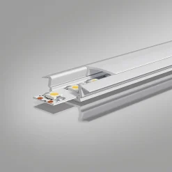 Led Strips ^ EVN APFLAT3 alu-profil, 200 cm T-profil, aluminium