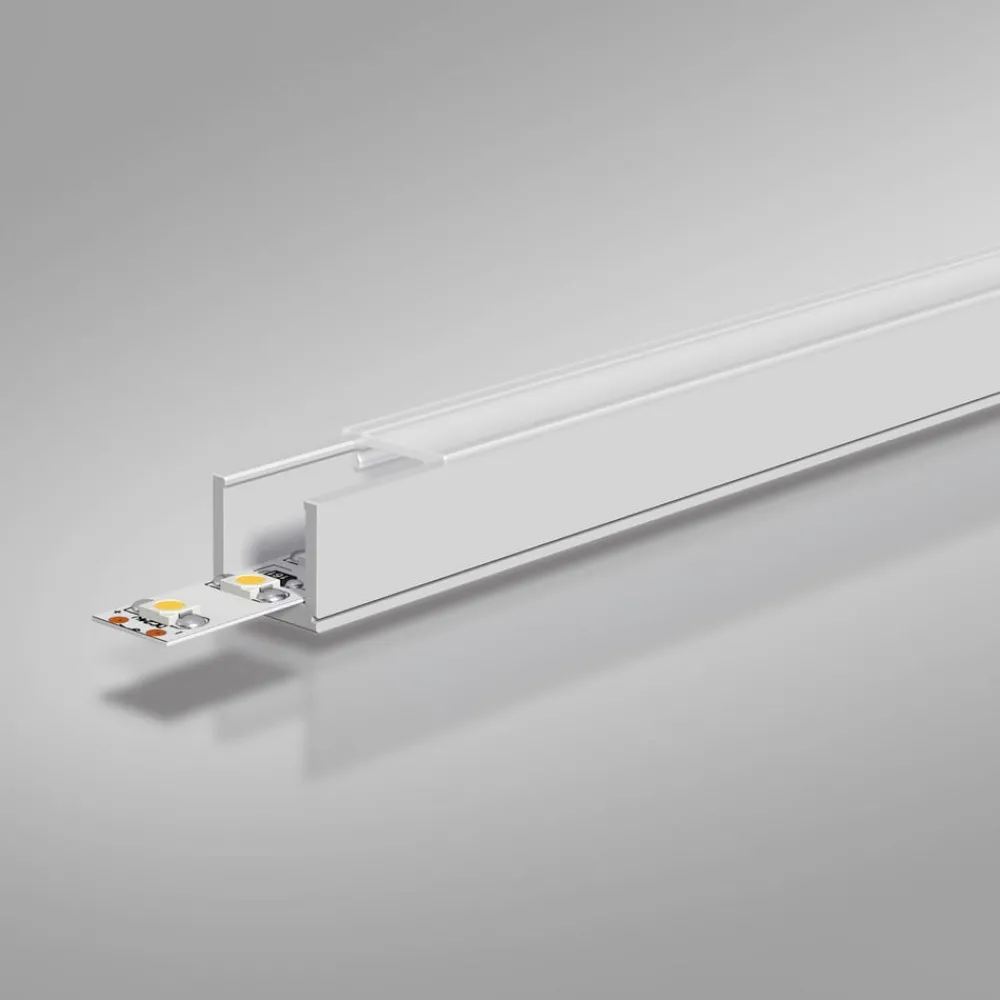 Led Strips ^ EVN APFLAT6 alu-profil 200 cm, U-profil, smal