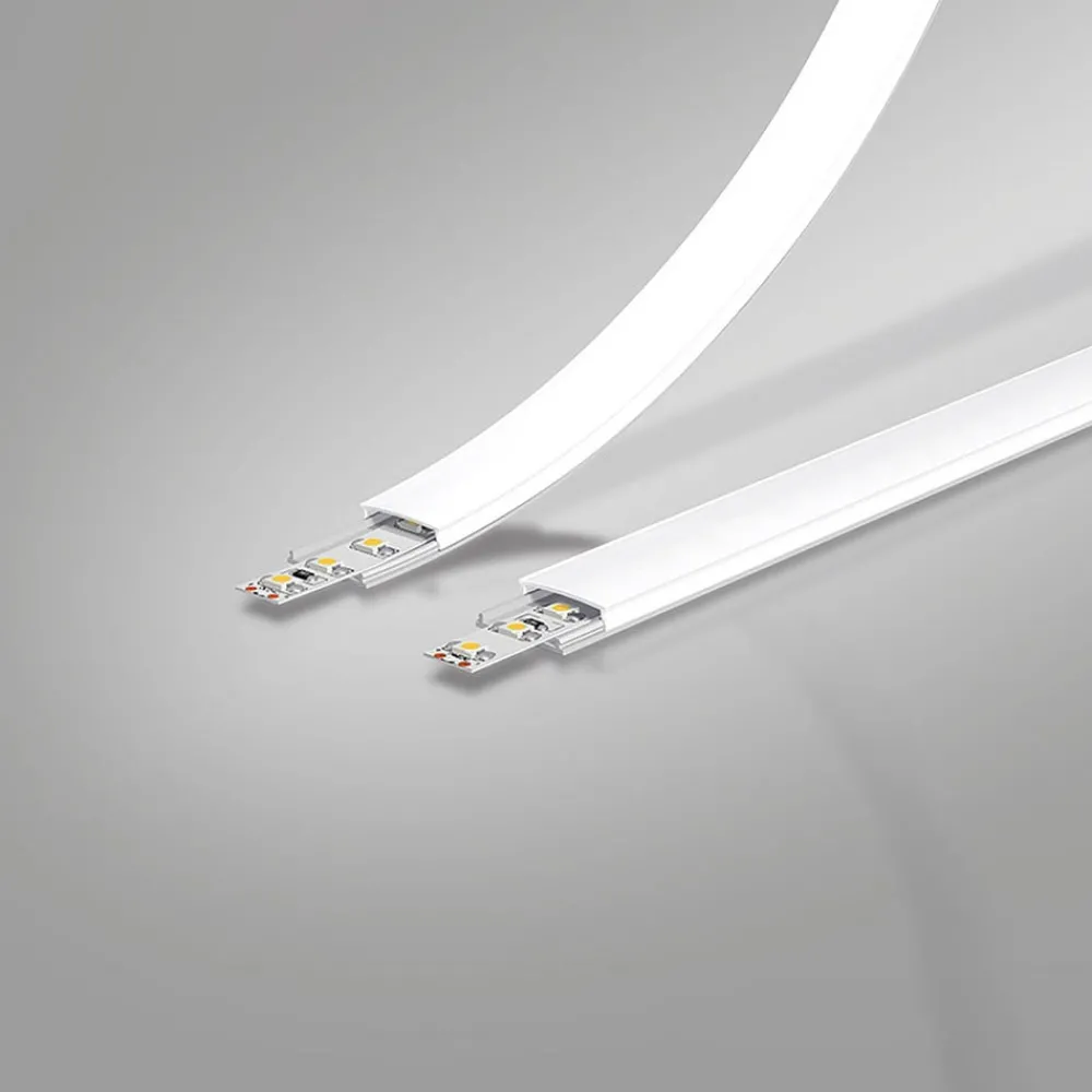 EVN Led Strips > APFLAT4 alu-profil, 200 cm U-profil, bøjelig