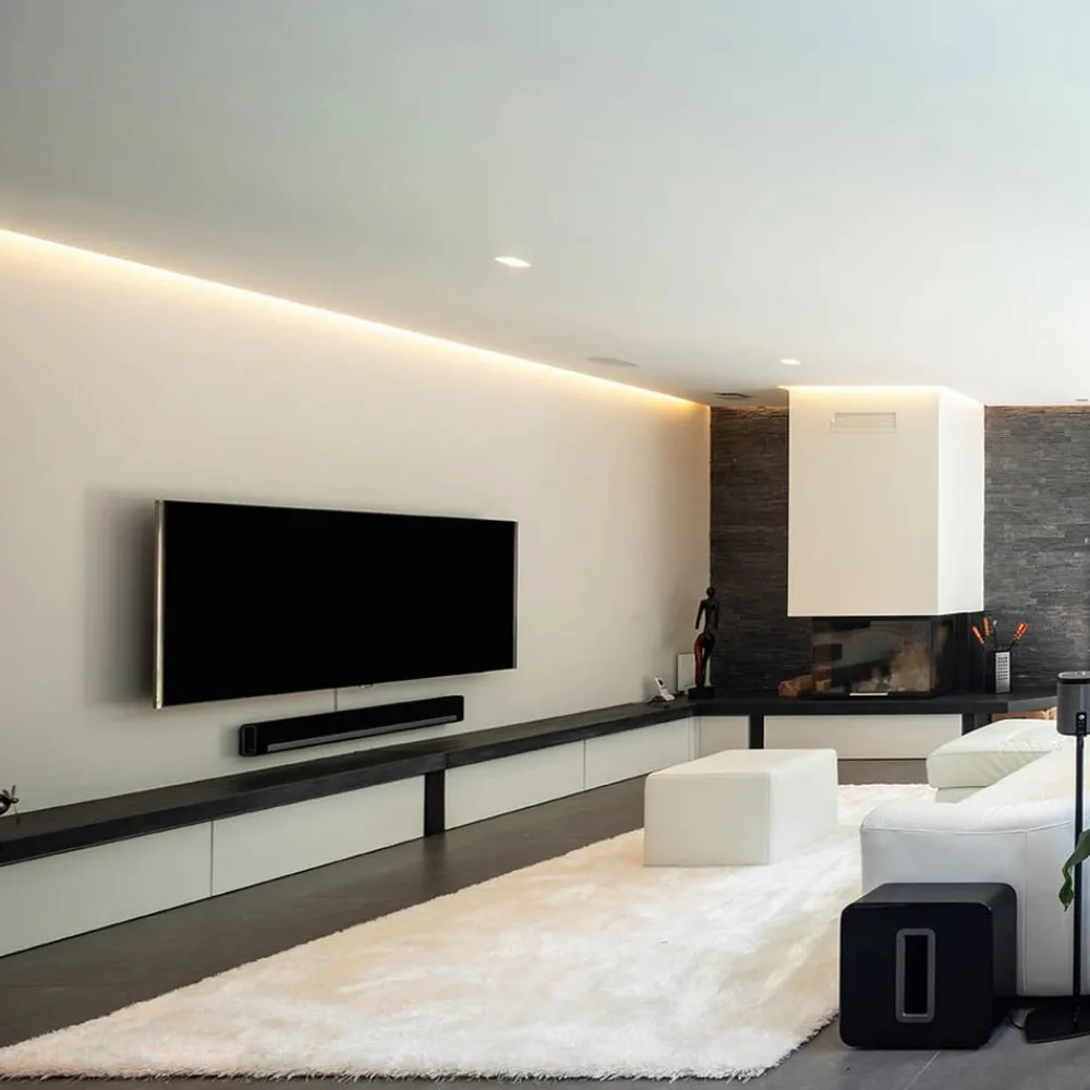 EVN Led Strips > APTBU alu-profil, vægrettet, 100 cm, alu