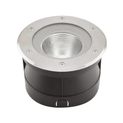 Nedgravet Udebelysning|Udendørs Spot ^ EVN Erizo LED indbygningsgulvlampe Ø 22cm 24W