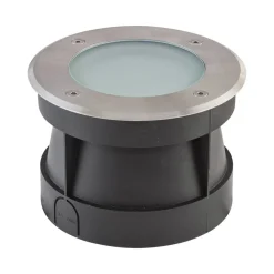 Nedgravet Udebelysning|Udendørs Spot ^ EVN Erizo LED indbygningsgulvlampe Ø 18cm 12W