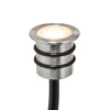 Loftlamper|Indbygningsspots ^ EVN LD2102 lampe 12 V IP68 Ø1,8cm 0,2 W 830