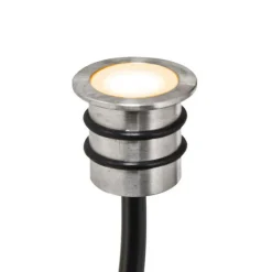 Loftlamper|Indbygningsspots ^ EVN LD2102 lampe 12 V IP68 Ø1,8cm 0,2 W 830