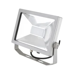 Udendørs Spot ^ EVN LFA udendørs spotlampe sølvstik 3.000K 50W